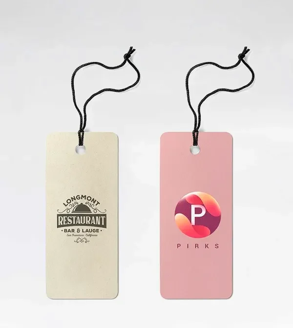 custom printed tags