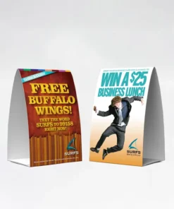 custom Table tents