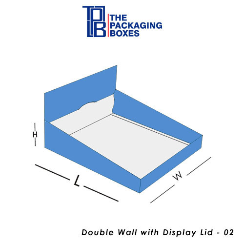 Double Wall Display Lid Boxes
