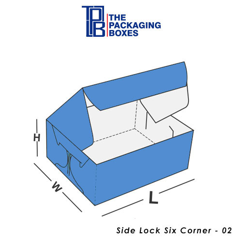 Side Lock Six Corner Boxes