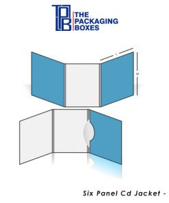 Custom Six Panel CD Jacket Boxes