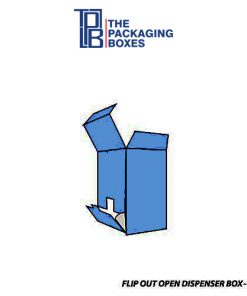 Flip Out Open Dispenser Boxes
