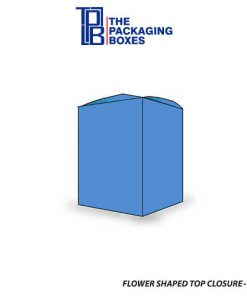 Flower Shaped Top Closure Boxes
