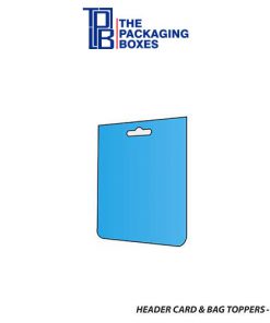 Header Card Bag Topper Boxes