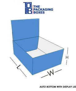 Auto Bottom Display Lid Boxes