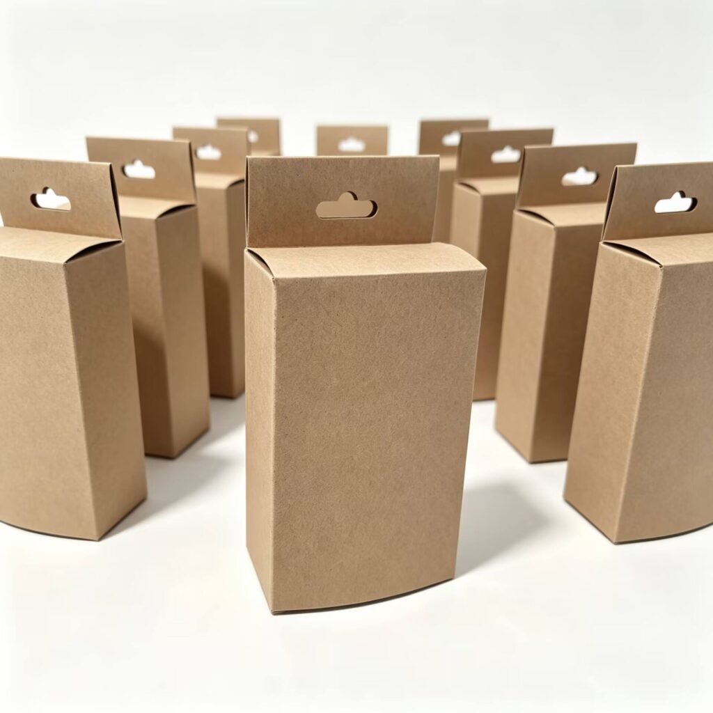 Box with Hanging & Locking Tabs